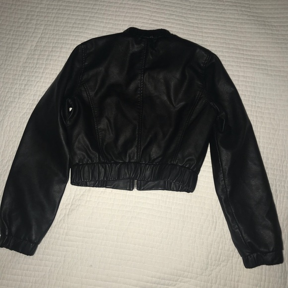 GB girls faux leather jacket size large - Picture 3 of 3